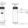 Смеситель для раковины Wonzon & Woghand хром (WW-H1065-CR) Смеситель для раковины Wonzon & Woghand хром (WW-H1065-CR)