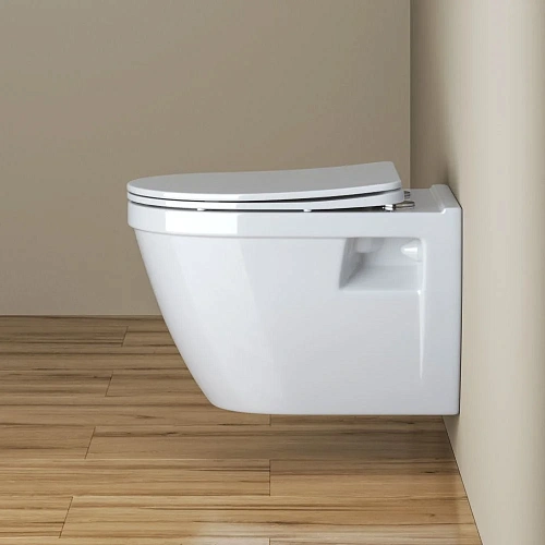 Унитаз подвесной BelBagno LOTO BB070CHR/SC безободковый c сиденьем Унитаз подвесной BelBagno LOTO BB070CHR/SC безободковый c сиденьем