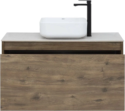 Тумба под раковину Aquanet Nova Lite 100 дуб рустикальный (1 ящик) 00249520 Тумба под раковину Aquanet Nova Lite 100 дуб рустикальный (1 ящик) 00249520