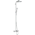 Душевая система hansgrohe Crometta S 240 Showerpipe с термостатом 27320000 Душевая система hansgrohe Crometta S 240 Showerpipe с термостатом 27320000