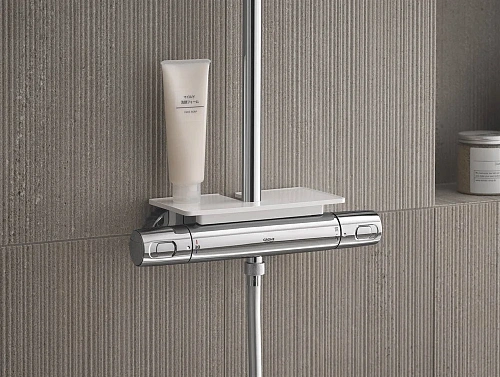 Душевая система GROHE Vitalio Joy XXL 310 с термостатом для душа, хром (26401001) Душевая система GROHE Vitalio Joy XXL 310 с термостатом для душа, хром (26401001)