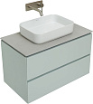 Детальная картинка товара «тумба под раковину allen brau infinity 1.21001.pwm 85 рapyrus white matt»