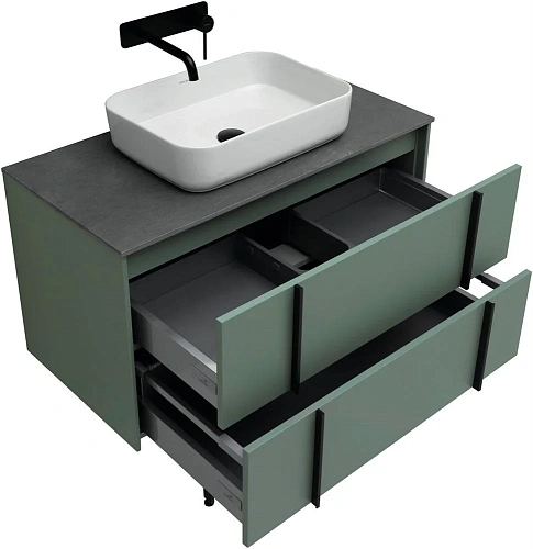 Тумба под раковину Allen Brau Reality 90 1.32006.CGM олива матовый Тумба под раковину Allen Brau Reality 90 1.32006.CGM олива матовый