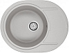 Картинка анонса товара «кухонная мойка paulmark oval, pm316502-gr, серый, 650х500 мм»