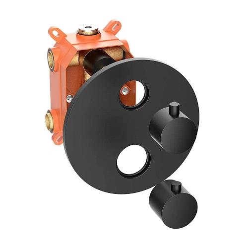 Душевая система Vincea VSFW-101TMB термостатический встраиваемая, черный Душевая система Vincea VSFW-101TMB термостатический встраиваемая, черный