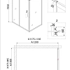 Душевой уголок Niagara Nova NG-82-12AB-A100B (120x100x195) прямоугольная, дверь раздвижная Душевой уголок Niagara Nova NG-82-12AB-A100B (120x100x195) прямоугольная, дверь раздвижная