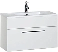 Тумба под раковину De Aqua Кубика 80 белый 167076 Тумба под раковину De Aqua Кубика 80 белый 167076