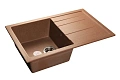 Кухонная мойка GranFest Quadro Q-780 L тер терракот Кухонная мойка GranFest Quadro Q-780 L тер терракот