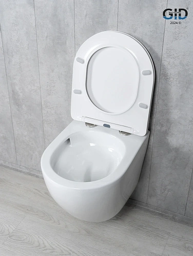 Унитаз подвесной Tornado Gid Tr2122TF 62258Y белый 49x36x36 с крышкой микролифт Унитаз подвесной Tornado Gid Tr2122TF 62258Y белый 49x36x36 с крышкой микролифт