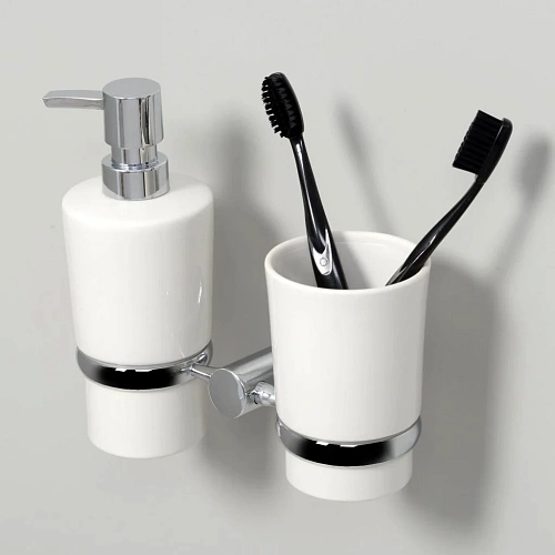 Дозатор жидкого мыла WasserKRAFT K-28289 хром Дозатор жидкого мыла WasserKRAFT K-28289 хром