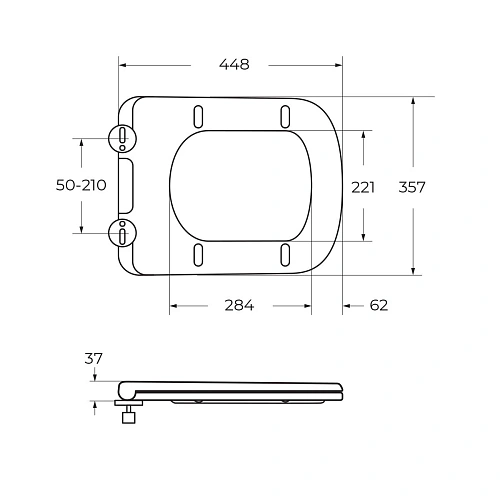 Крышка-сиденье BelBagno BB2312SC Крышка-сиденье BelBagno BB2312SC