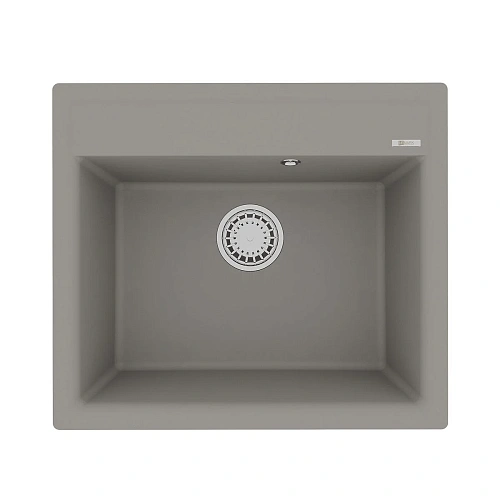 Кухонная мойка Lemark HANKA 570 врезная из кварцгранита, грей 9910015 Кухонная мойка Lemark HANKA 570 врезная из кварцгранита, грей 9910015