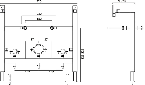 Комплект биде подвесное GROHE Bau Ceramic 39433000 + Система инсталляции для биде STWORKI 540201 580 580392 Комплект биде подвесное GROHE Bau Ceramic 39433000 + Система инсталляции для биде STWORKI 540201 580 580392