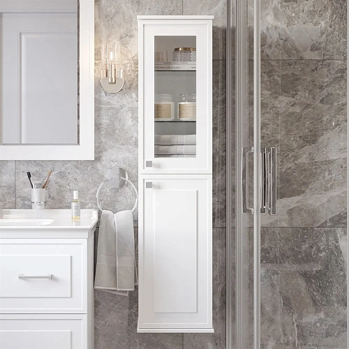 Шкаф-пенал STWORKI Хадстен R, белый 540829 Шкаф-пенал STWORKI Хадстен R, белый 540829