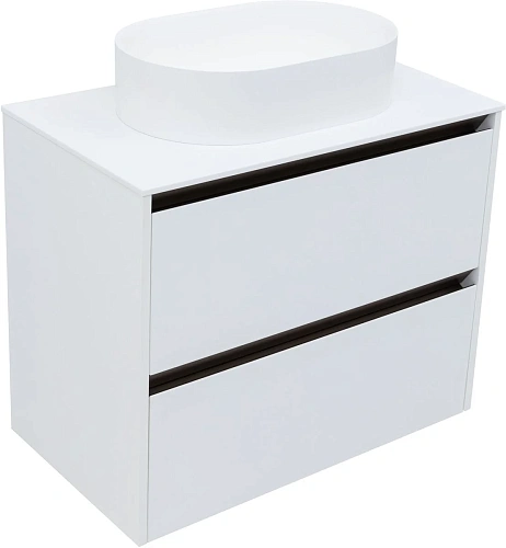 Тумба под раковину Allen Brau Activity 80 1.34012.WM белый матовый/олива брашированная Тумба под раковину Allen Brau Activity 80 1.34012.WM белый матовый/олива брашированная