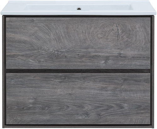 Тумба под раковину Aquanet Милан 85 дуб рошелье 00339969 подвесная Тумба под раковину Aquanet Милан 85 дуб рошелье 00339969 подвесная