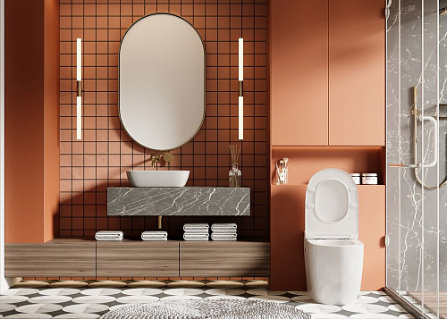 Унитаз приставной ABBER Bequem AC1115P белый с импульсным смывом с крышкой микролифт Унитаз приставной ABBER Bequem AC1115P белый с импульсным смывом с крышкой микролифт