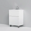 Тумба с раковиной AM.PM Gem M90-FSX0602-WC0602WG напольная, 60 см, 2 ящика push-to-open, белый