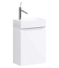 Тумба под раковину AQWELLA Leon-MP 40см Ln-MP.01.04/W подвесная, белая