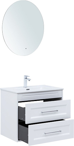 Тумба под раковину Aquanet Бостон new 70 00339599 белый сатин Тумба под раковину Aquanet Бостон new 70 00339599 белый сатин