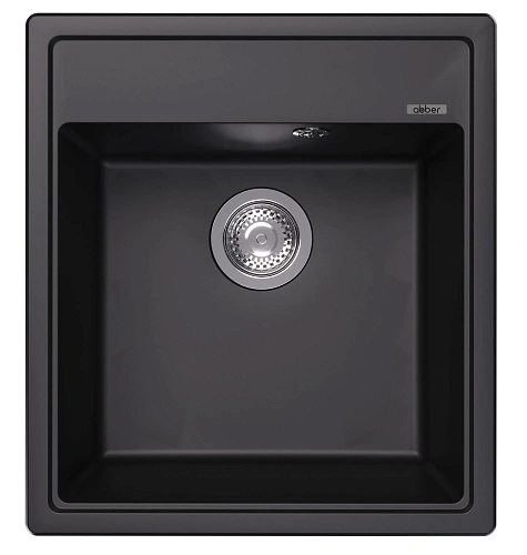 Кухонная мойка ABBER Quarz AQ2901B черная Кухонная мойка ABBER Quarz AQ2901B черная