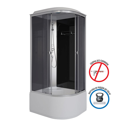 Душевая кабина Niagara Eco E100/80/40L/TN (1000х800х2150) E100/80/40L/TN Душевая кабина Niagara Eco E100/80/40L/TN (1000х800х2150) E100/80/40L/TN