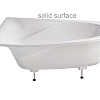 Ванна из искусственного камня Astra-Form Селена 01010080 левая, Solid Surface 1700х1000 Ванна из искусственного камня Astra-Form Селена 01010080 левая, Solid Surface 1700х1000