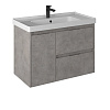 Тумба под раковину BRIZ Чикаго 90 см 241 03-20090-15 00 БТН, бетон Тумба под раковину BRIZ Чикаго 90 см 241 03-20090-15 00 БТН, бетон