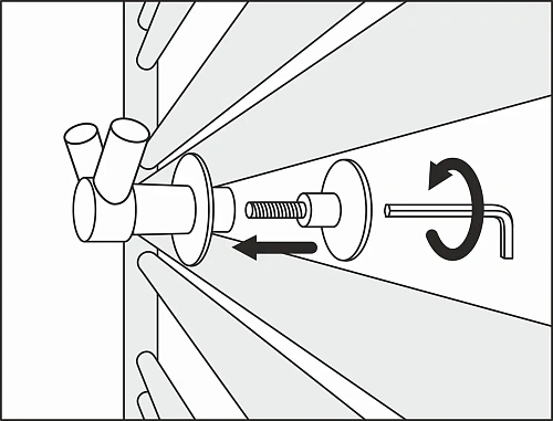 Крючок Сунержа ВИКТОРИЯ 071-2010-0002 Сатин Крючок Сунержа ВИКТОРИЯ 071-2010-0002 Сатин