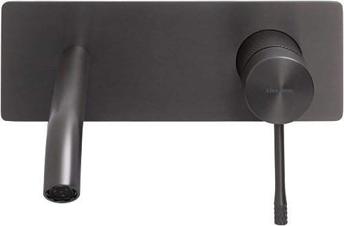 Смеситель для раковины Allen Brau Priority 4.0 5.31D03-MG (с внутренней частью) графит брашированный Смеситель для раковины Allen Brau Priority 4.0 5.31D03-MG (с внутренней частью) графит брашированный