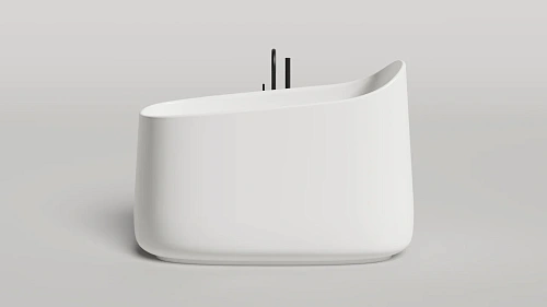 Ванна отдельностоящая Salini ORIENTE OFURO в цвете по RAL 1043101GF 1400x800 из искусственного камня S-Sense Ванна отдельностоящая Salini ORIENTE OFURO в цвете по RAL 1043101GF 1400x800 из искусственного камня S-Sense