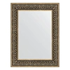 Зеркало в багетной раме Evoform Definite BY 3064 63 x 83 см, вензель серебряный
