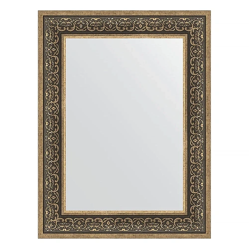 Зеркало в багетной раме Evoform Definite BY 3064 63 x 83 см, вензель серебряный Зеркало в багетной раме Evoform Definite BY 3064 63 x 83 см, вензель серебряный