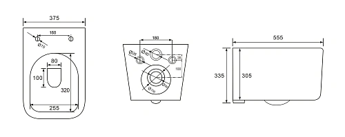 Унитаз подвесной Vincea Tornado Ultra VT1-32T, цвет белый, ультратонкое сиденье soft-close Унитаз подвесной Vincea Tornado Ultra VT1-32T, цвет белый, ультратонкое сиденье soft-close