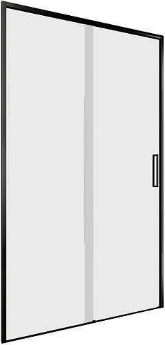Душевая дверь Aquanet Pleasure Evo 110 AE65-N110-BT профиль черный, прозрачное стекло Душевая дверь Aquanet Pleasure Evo 110 AE65-N110-BT профиль черный, прозрачное стекло