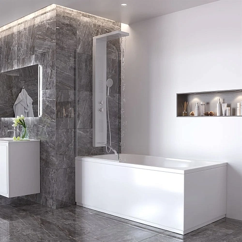 Душевая панель Taliente S04C 150x20см, хром TA-G-S04C+s Душевая панель Taliente S04C 150x20см, хром TA-G-S04C+s