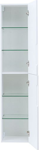 Шкаф-пенал Aquanet Джейн 35 00313289 белый матовый Шкаф-пенал Aquanet Джейн 35 00313289 белый матовый