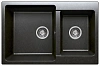 Кухонная мойка Polygran F-15 №16, черная F-15 №16 (Черн)