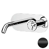 Смеситель для раковины Remer Chrono CH15LWBNO, черный матовый