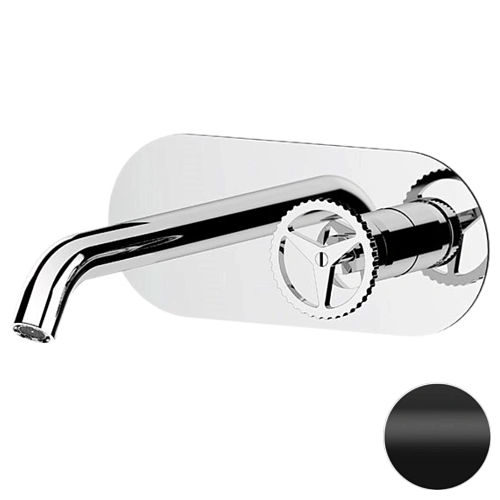 Смеситель для раковины Remer Chrono CH15WBNO, черный матовый Смеситель для раковины Remer Chrono CH15WBNO, черный матовый