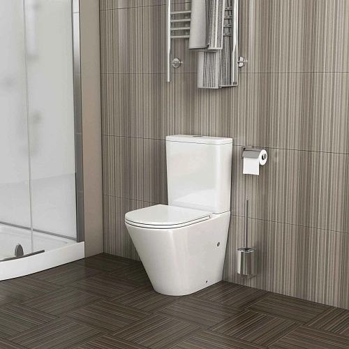 Унитаз напольный GROSSMAN GR-4450SQ 605x380x825, безободковый,смыв торнадо бесшумный с сиденьем Унитаз напольный GROSSMAN GR-4450SQ 605x380x825, безободковый,смыв торнадо бесшумный с сиденьем