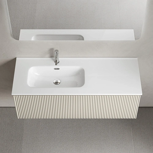 Тумба под раковину SANCOS Snob SNR1.0120LCE R 1.0 1195х445х406 Beige Soft подвесная Тумба под раковину SANCOS Snob SNR1.0120LCE R 1.0 1195х445х406 Beige Soft подвесная