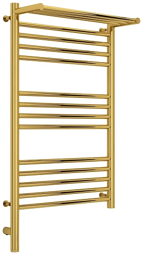 Полотенцесушитель электрический Сунержа Богема с полкой 3.0 800х500 / МЭМ левый 03-5806-8050 Золото Полотенцесушитель электрический Сунержа Богема с полкой 3.0 800х500 / МЭМ левый 03-5806-8050 Золото