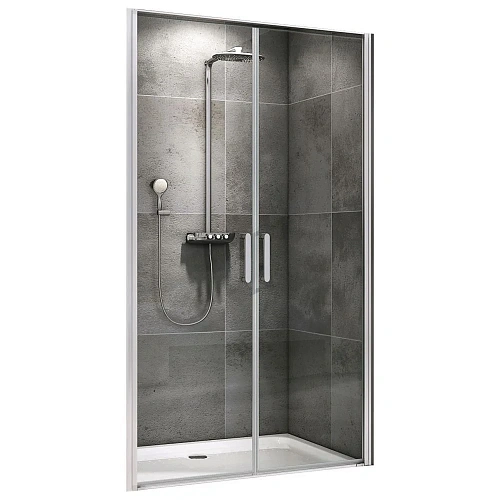 Душевая дверь ABBER Sonnenstrand AG04100C 100 см универсальная, профиль хром, стекло прозрачное Душевая дверь ABBER Sonnenstrand AG04100C 100 см универсальная, профиль хром, стекло прозрачное