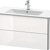 Тумба под раковину Duravit XSquare XS417302222 подвесная 101 см белая глянцевый Тумба под раковину Duravit XSquare XS417302222 подвесная 101 см белая глянцевый
