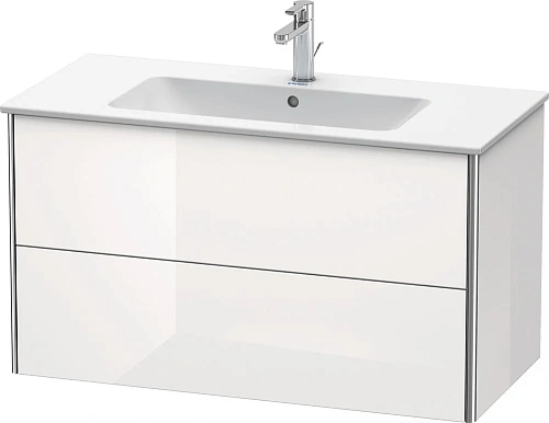 Тумба под раковину Duravit XSquare XS417302222 подвесная 101 см белая глянцевый Тумба под раковину Duravit XSquare XS417302222 подвесная 101 см белая глянцевый