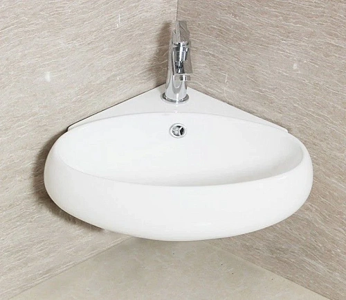 Раковина CeramaLux 9359 подвесная, белый Раковина CeramaLux 9359 подвесная, белый