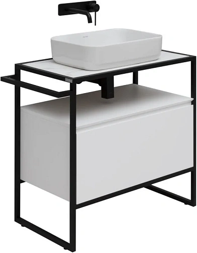 Тумба под раковину Allen Brau Priority 1.31002.WM 80 white matt Тумба под раковину Allen Brau Priority 1.31002.WM 80 white matt