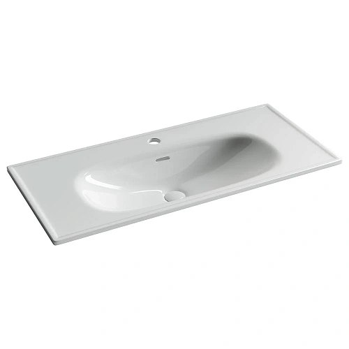 Раковина Ceramica Nova Sabo CN13003 накладная 1000x460x130 белый Раковина Ceramica Nova Sabo CN13003 накладная 1000x460x130 белый