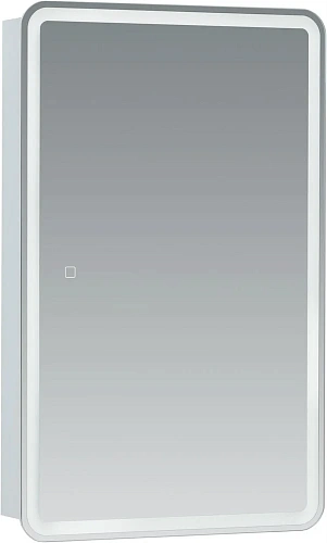 Зеркальный шкаф Aquanet Оптима 50 с LED подсветкой 00311859 Зеркальный шкаф Aquanet Оптима 50 с LED подсветкой 00311859